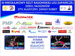 III RZUT RADOMSKIEJ LIGI ZAPAŚNICZEJ - RADOM